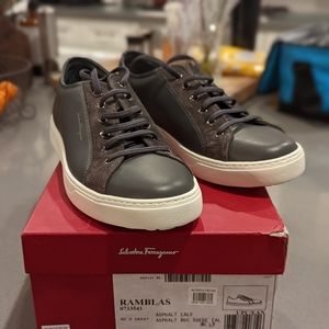 Salvatore Ferragamo Ramblas Sneakers. New with Box.